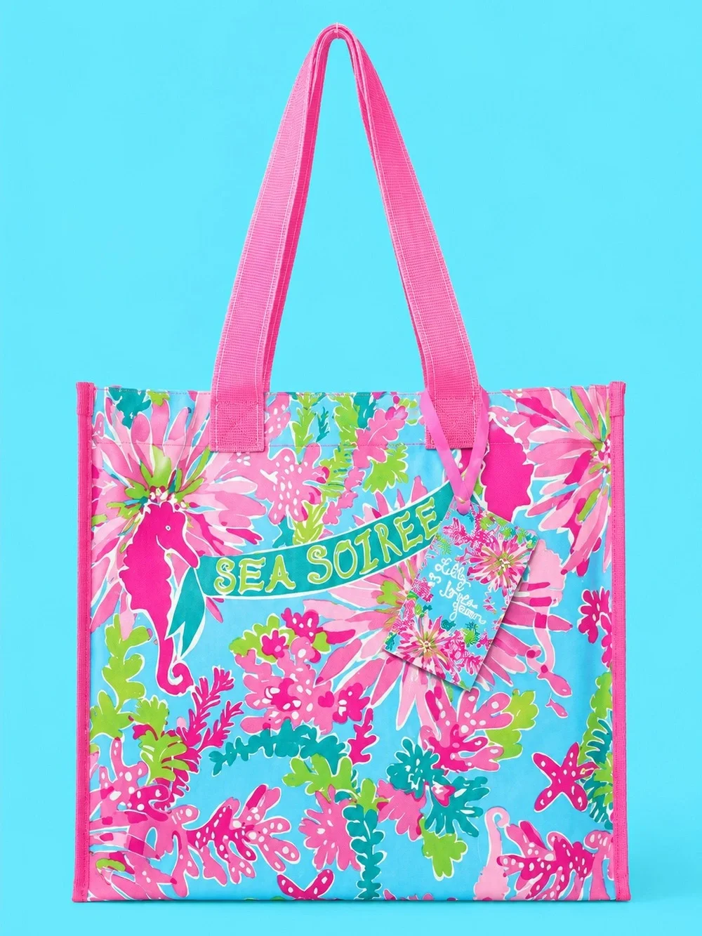 Market Tote in Trippin' and Sippin' by Lilly Pulitzer